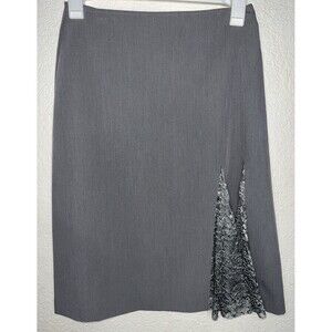 Apostrophe Essentials skirt Women’s Sz 8 Grey